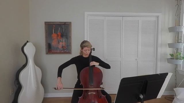 Brahms Double Concerto for Single Cello by Jaime Compton смотреть онлайн