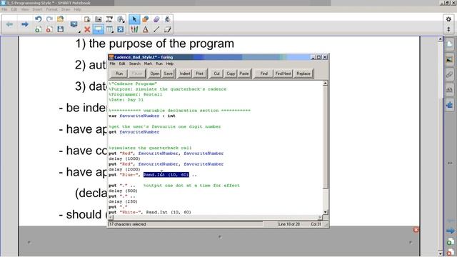 ICS2O 3 5 Good Programming Style смотреть онлайн
