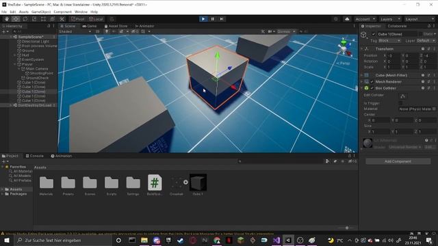 Block Placing! | Simple Minecraft-like Building System in Unity смотреть онлайн