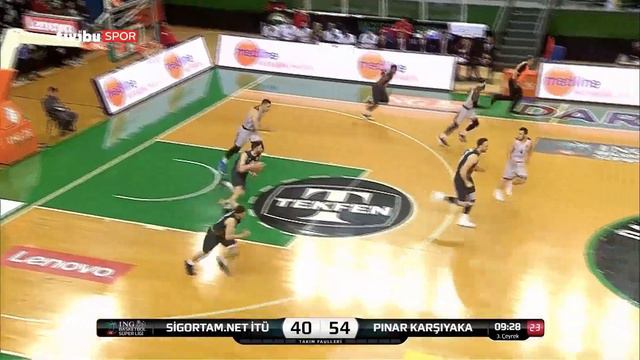 Semih Erden | Sigortam.net İTÜ Basket - Pınar Karşıyaka | 09.02.2020 смотреть онлайн