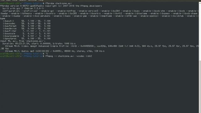 Tutorial - revision - how to encode a video in FFmpeg смотреть онлайн