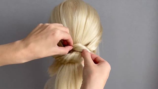 ПРАЗДНИЧНЫЙ ПУЧОК НА КОРОТКИЕ ВОЛОСЫ! смотреть онлайн