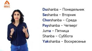 Hafta kunlari | Дни недели | Урок 15 | Узбекский язык для начинающих