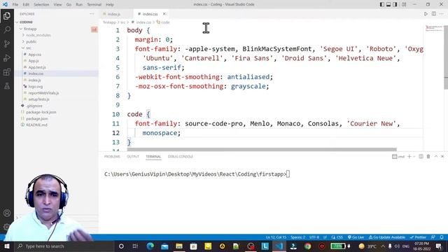 React Tutorial #2 React Directory Structure | React Hello World App | Dr Vipin Classes смотреть онлайн