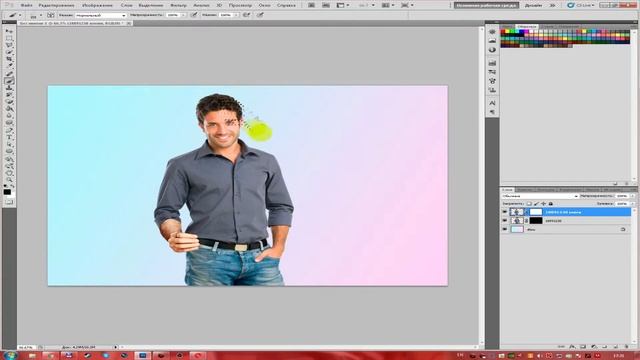 Как ЛЕГКО и БЫСТРО сделать эффект распада фото в ФШ. Краткий мини-урок. смотреть онлайн