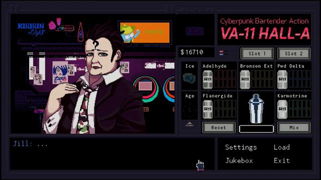 VA-11 Hall-A - Cyberpunk Bartender Action - Chapter One - Part 8 смотреть онлайн