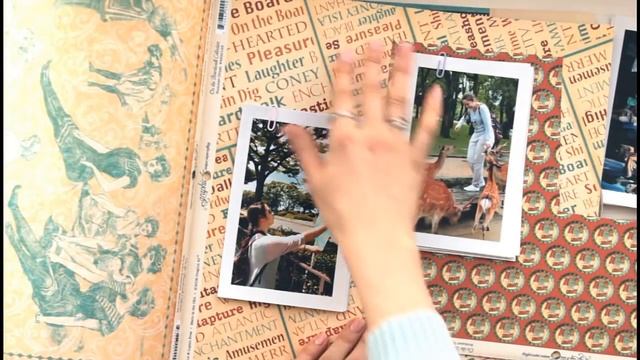 Как подобрать бумагу под фото в альбом. Скрапбукинг смотреть онлайн