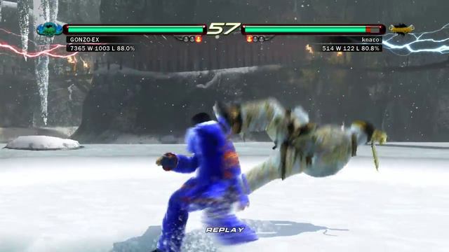 Tekken 6~ Wang (knaco) vs. Law (GONZO EX) HD смотреть онлайн