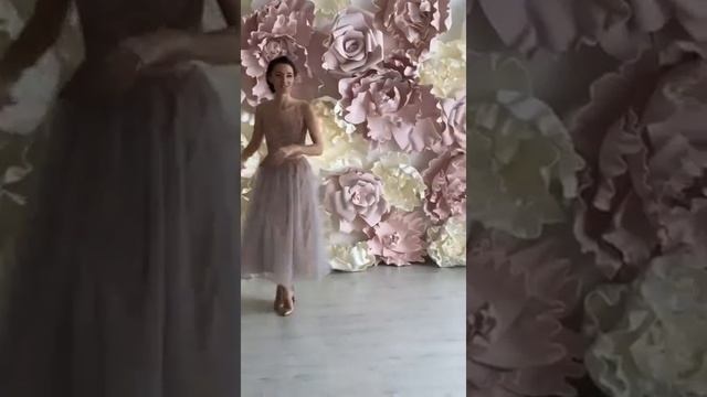 Цветное свадебное платье длины миди смотреть онлайн