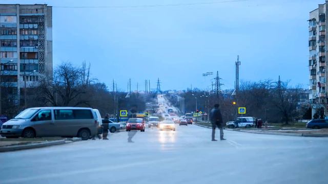 Крым. Евпатория Timelapse (22.01.2016) смотреть онлайн