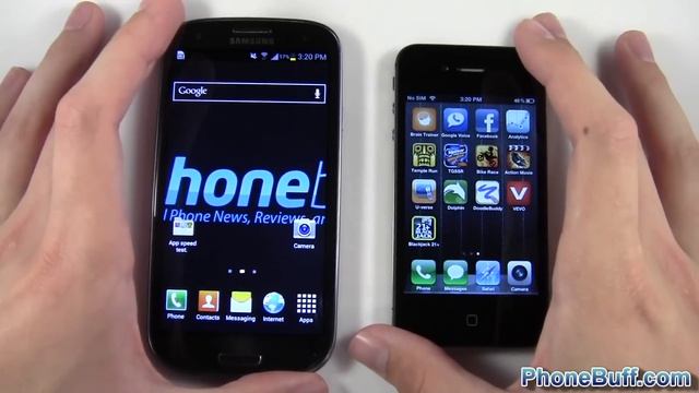 Samsung Galaxy S3 vs. iPhone 4S, Which Is Faster? смотреть онлайн
