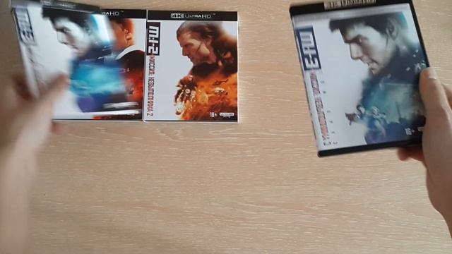 Распаковка коллекция Миссия невыполнима blu-ray 4K UHD / Mission: Impossible collection unboxing смотреть онлайн