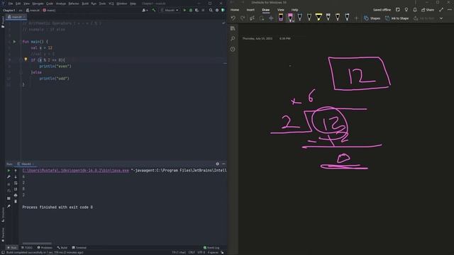 Learn Kotlin In Arabic 2021 - #06 - Arithmetic Operators, with example if else смотреть онлайн