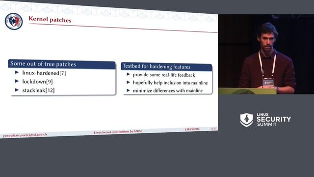 Linux Kernel Security Contributions by ANSSI - Yves-Alexis Perez, ANSSI смотреть онлайн
