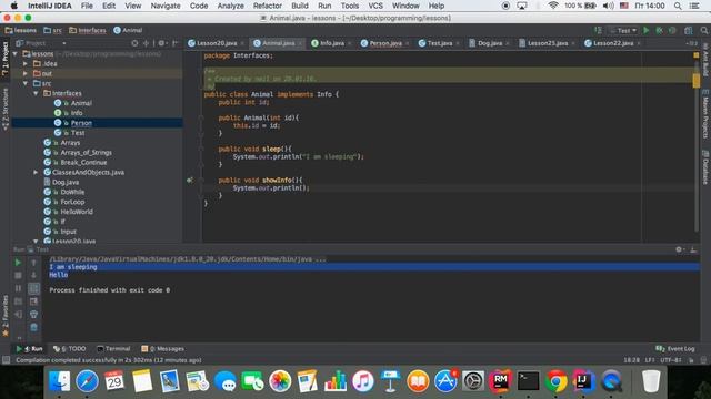 Java для начинающих. Урок 26: Интерфейсы смотреть онлайн