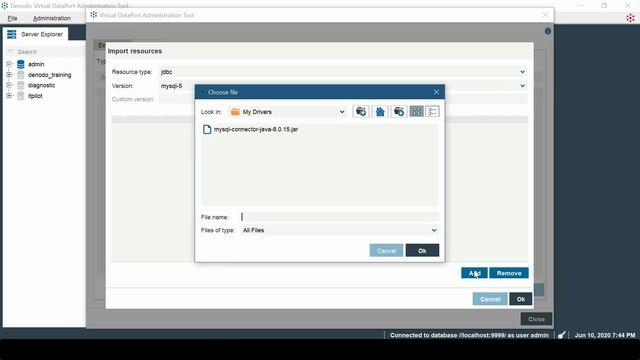 Uploading JDBC drivers and libraries смотреть онлайн