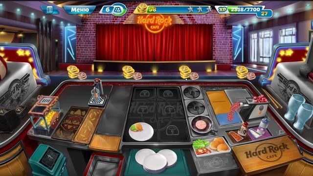 Hard Rock Cafe | Кухонная лихорадка прохождение #4-9 уровни смотреть онлайн