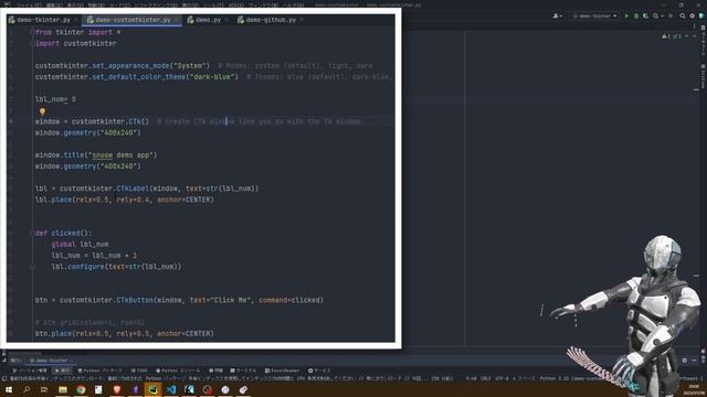 【python】custom tkinterでpythonでおしゃれなGUIを作ろう【tkinter】 смотреть онлайн