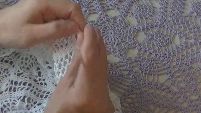 Скатерть "Ананасовый рай" вяжем с 27-32 ряды. смотреть онлайн