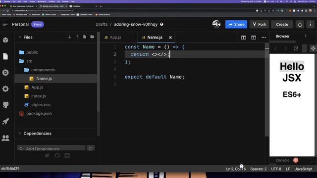 Build a Developer Portfolio with React & Tailwind Day 3 | Duolearn смотреть онлайн