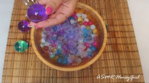 АСМР Орбизы🔮| Водяные шары (Касание, резка) | ASMR Orbeez🔮| Water Beads (Touching,Cutting)