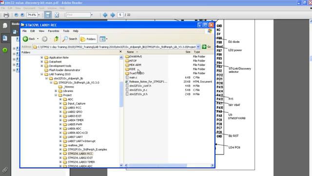 STM32 Real-Time Clock Control (RCC) and GPIO in C Programming part 1 of 3 (Thai Explanation) смотреть онлайн