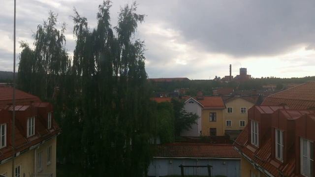 Timelapse view over Falun, Sweden смотреть онлайн