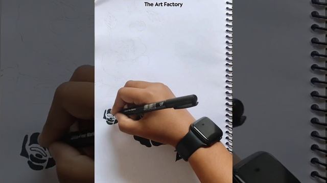 Flower Sketch || The Art Factory || ✏️ #art #theartfactory #youtubevideo смотреть онлайн