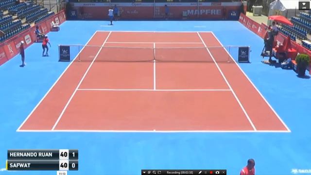 Safwat vs Hernando in Open Castilla Spain Part 1 смотреть онлайн