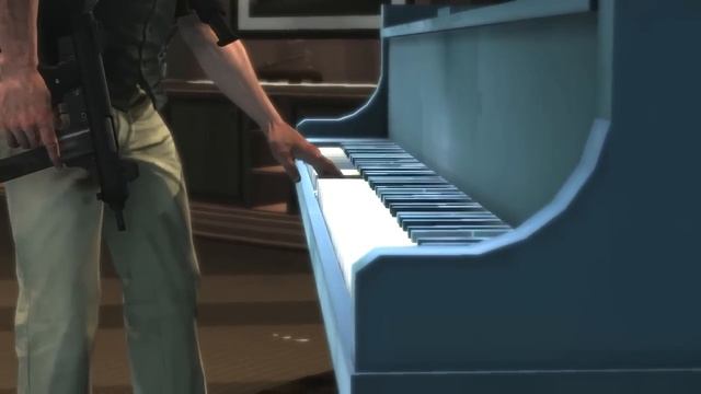 Max Payne 3 gameplay: All the piano playing смотреть онлайн