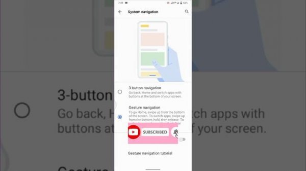 How To Enable Three-Button Navigation Menu/ Back Button In Android/ Disable Gesture Navigation