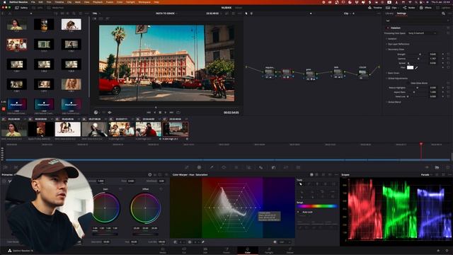 Halation effect | Davinci Resolve Studio | Easy technique смотреть онлайн