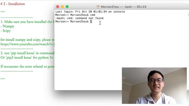 Keras #2 安装 (教学 教程 tutorial) смотреть онлайн