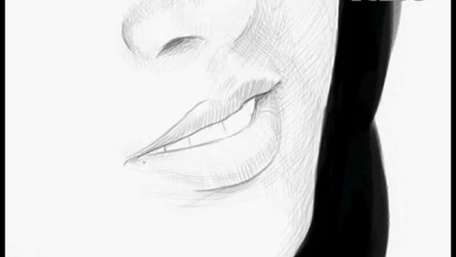 Портрет девушки (в штрихе). смотреть онлайн