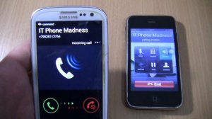 Over the Horizon Incoming cal & Outgoing call at the Same Time Samsung Galaxy S3 duos+Iphone 3Gs
