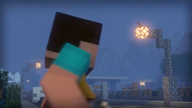 Мультики Minecraft Blocking Dead смотреть онлайн