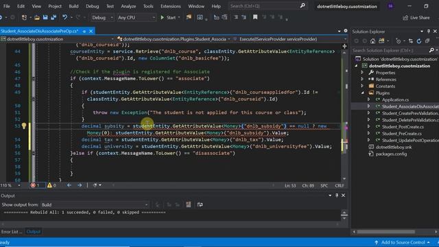 Plugin - Part 7 | What is Associate & Disassociate | How to Debug the Plugin | Dynamics CRM смотреть онлайн