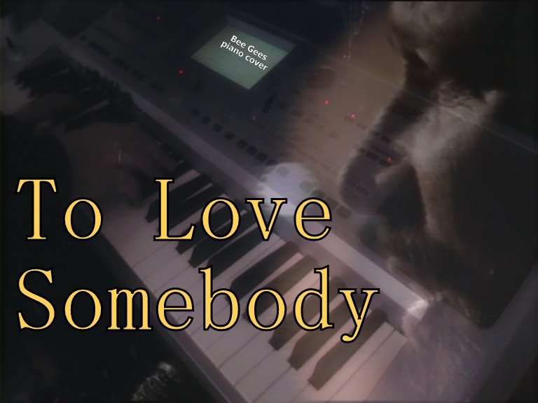 To Love Somebody (Bee Gees piano cover) смотреть онлайн