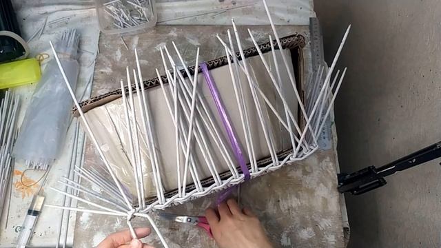 Плетёные саночки | Мастер класс | Бумажная лоза смотреть онлайн