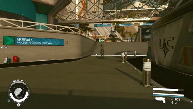 Starfield - Bug in Space port New Atlantis смотреть онлайн