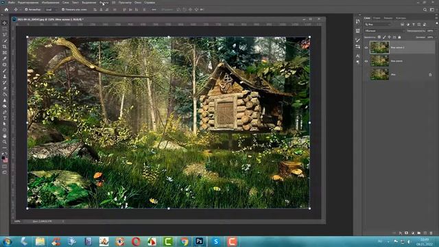Стилизация фотографии в рисунок смотреть онлайн