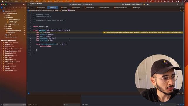 FULL COURSE SwiftUI Chat App смотреть онлайн