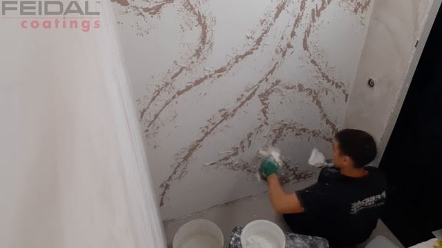 Специализированная штукатурка для ванной комнаты MikroZement! Оригинальная техника нанесения! смотреть онлайн