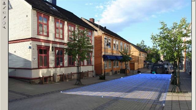 Фотошоп - Работа с фильтром Vanishing Point в Photoshop CS2 смотреть онлайн