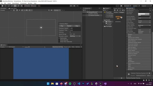 Партиклы в твоей игре - Unity 3D смотреть онлайн