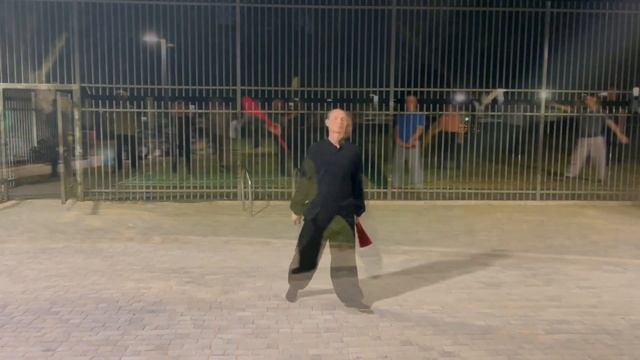 Форма с веером стиля Чен Панлин (фрагмент)