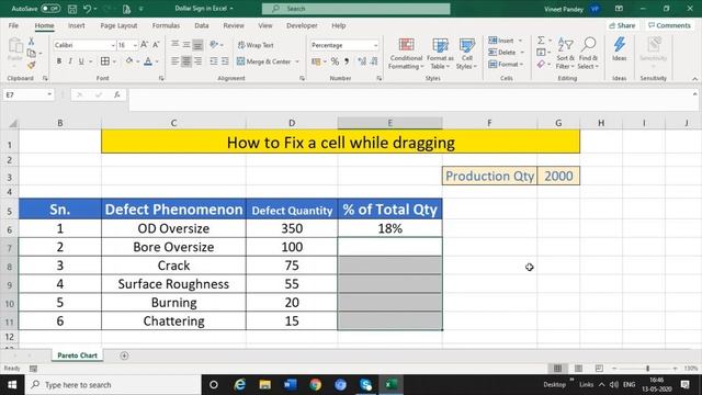 How to fix a cell in excel | Fix cell while dragging | Dollar formula in Excel | Dollar formula use смотреть онлайн