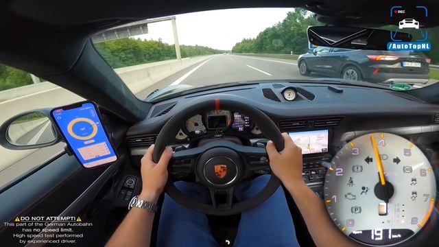 ОБЗОР PORSCHE 911 GT2 RS НА 800 Л.С. / АВТОБАН [БЕЗ ОГРАНИЧЕНИЯ СКОРОСТИ] от AutoTopNL