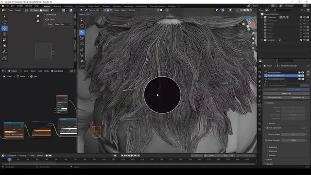 Viking modeling - Blender 4.0 смотреть онлайн
