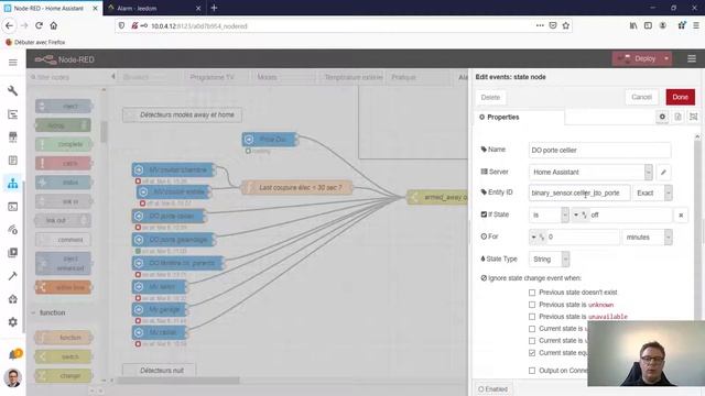 TUTO DOMOTIQUE :: Alarme avec Home Assistant/Node-Red vs Plugin Alarme de Jeedom смотреть онлайн